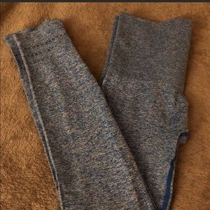 ORIGINAL GYMSHARK blue marl seamless 7/8 leggings